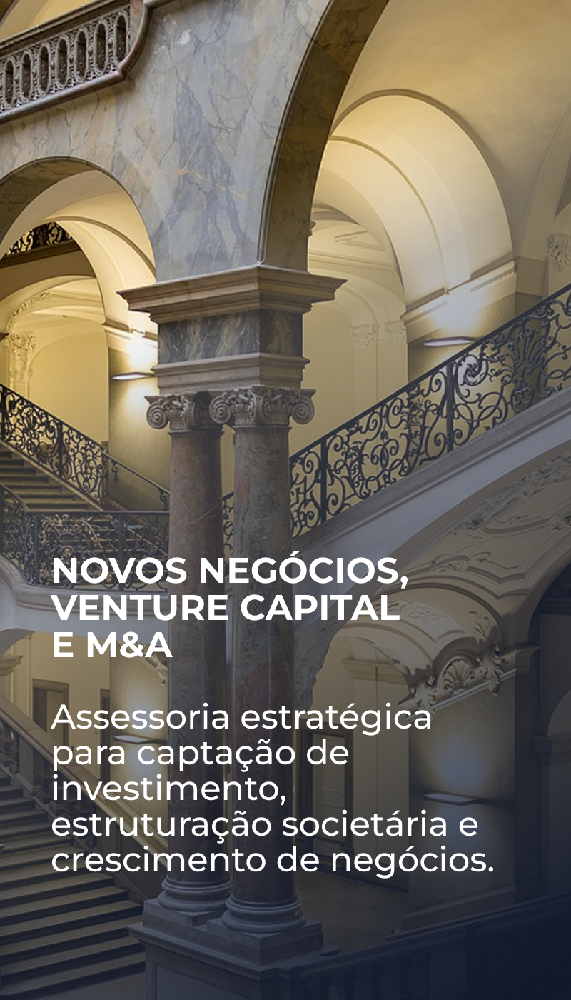 Novos Negócios, Venture Capital e M&A